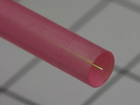 Rod for Erbium laser luminescense in UV light